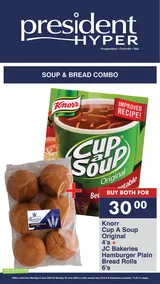 President Hyper : Combo Deals (09 June - 30 June 2025 While Stocks Last)