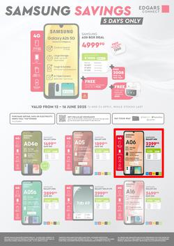 Edgars Connect : Samsung Savings (12 June - 16 June 2025), page 1