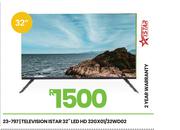istar 32" LED HD Television 32GX01/32WD02 23-797