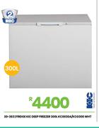 KIC 300L WHT Fridge Deep Freezer KC0030A/KCG300 20-263