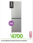 Defy 210L Nett Met C285 Eco Fridge DAC363 20-567