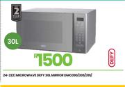 Defy 30L Mirror Microwave DMO390/30S/391 24-222