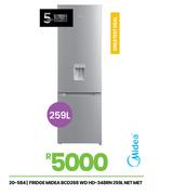 Midea 259L Net Met Fridge BCD268 WD HD-348RN 20-584