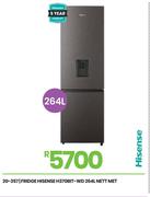 Hisense 264L Nett Met fridge H370BIT-WD 20-357