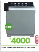 Defy 15Kg T/T Met W/Machine DTT151 22-295