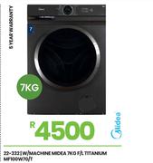Midea 7Kg F/L Titanium W/Machine MF100W70/T 22-332