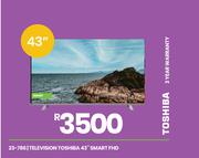 Toshiba 43" Smart FHD Television 23-786