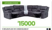 Jody 3 Pc Corner Recliner L/T L/Suite 9-989