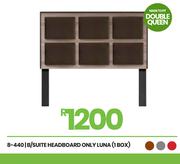 Luna 1 Box Headboard Only B/Suite 8-440