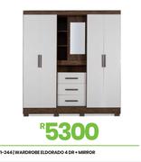 Eldorado 4 DR + Mirror Wardrobe 1-244