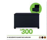 April 800 Blanket Box B/Suite 8-463
