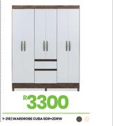 Cuba 6 DR + 2 DRW Wardrobe 1-218