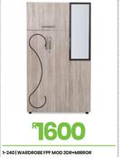 FPF Mod 3 DR + Mirror Wardrobe 1-240