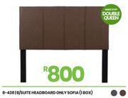 Sofia 1 Box Headboard Only B/Suite 8-438