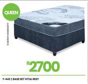 Vital Rest Queen Base Set 7-443