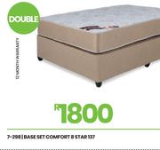 Comfort 8 Star 137 Double Base Set 7-298