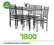 Camilla 7 PC (2 Boxes) D/Suite 5-200