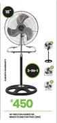 Homestar 18" Stand Fan FS45 3 In 1 40-986