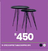 Doppio 2 PC Coffee Table 11-378