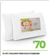 Standard Twin Pack Pillows 13-017