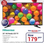 Hisense 32" HD Ready LED TV HX32M2160H