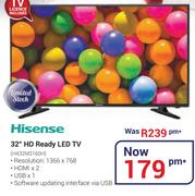 Hisense 32" HD Ready LED TV HX32M2160H