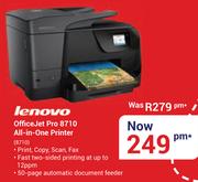 Lenovo Officejet Pro 8710 All In One Printer 8710