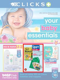 Clicks : Baby (29 Dec - 19 Jan 2016), page 1