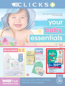 Clicks : Baby (29 Dec - 19 Jan 2016), page 1