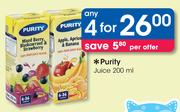 Purity Juice-4x200ml