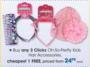 Clicks Oh-So-Pretty Kids Hair Accessories-Each