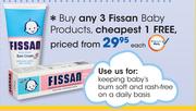 Fissan Baby Products Each