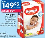 Huggies Dry Comfort Jumbo Pack-Per Pack