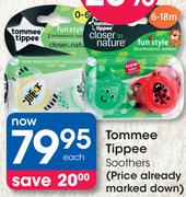 Tommee Tippee Soothers-Each