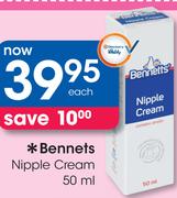 Bennets Nipple Cream-50ml