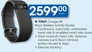 Fitbit Charge HR Black Wireless Activity Tracker-Each