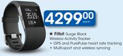 Fitbit Surge Black Wireless Activity Tracker-Each