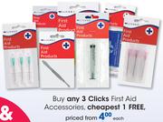 Clicks First Aid Accessories-Each