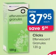 Clicks Effervescent Granules-120g