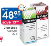 Citro-Soda Granules- 120g Each