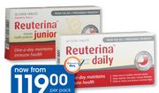 Reuterina Junior Chewable 30 Capsules