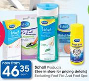 Scroll Products(Excluding Foot File And Foot Spa)-Each