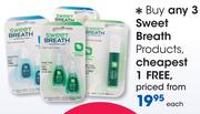 Sweet Breath Products-Each