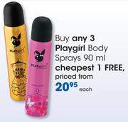 Playgirl Body Sprays-90ml