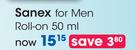 Sanex for Men Roll-On-50ml