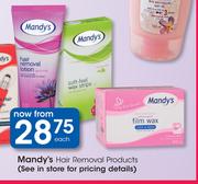 Mandy's Hair Removal Products-Each
