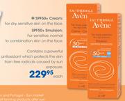 Eau Thermale Avene SPF50+ Cream Or SPF50+ Emulsion-Each