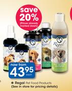 Regal Pet Food Products-Each
