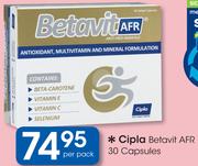 Cipla Betavit AFR 30 Capsules-Per Pack