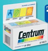 Centrum Adult-60 Tablets